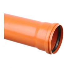 Tub canalizare, PVC, portocalie model SN 2