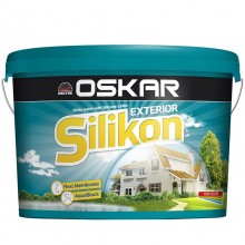 Vopsea lavabila pentru exterior Oskar Silikon, 15l