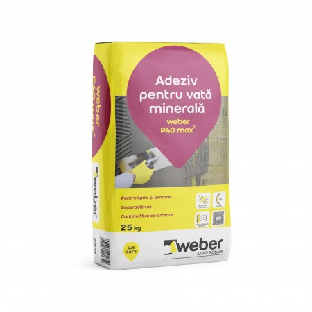 Adeziv pentru polistiren expandat Weber P40 Max2, 25 kg