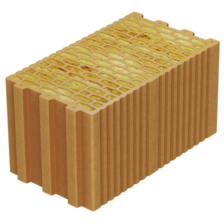 CEMACON EVOCERAMIC Caramida 24 VB Cu vata bazaltica