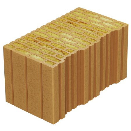 CEMACON EVOCERAMIC Caramida 44 VB Cu vata bazaltica