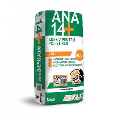 CESAL ANA 14+ Adeziv pentru polistiren 2 in 1