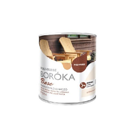 POLI-FARBE BOROKA BASE GRUND PENTRU PROTECTIA LEMNULUI 2,5L
