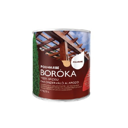 POLI-FARBE BOROKA GRUND PE BAZA DE APA PENTRU CONSERVAREA LEMNULUI 20L
