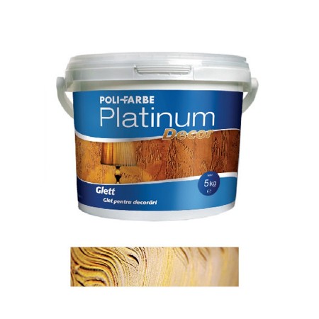 POLI-FARBE PLATINUM DECOR GLET 5KG
