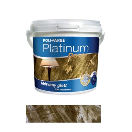 POLI-FARBE PLATINUM DECOR GLET DE MARMURA 2KG