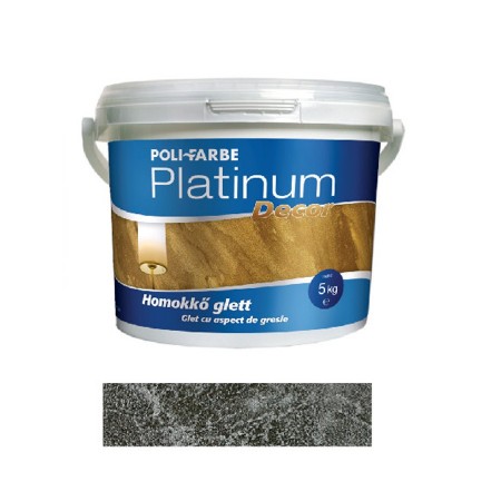POLI-FARBE PLATINUM DECOR GLET PIATRA DE NISIP 25KG