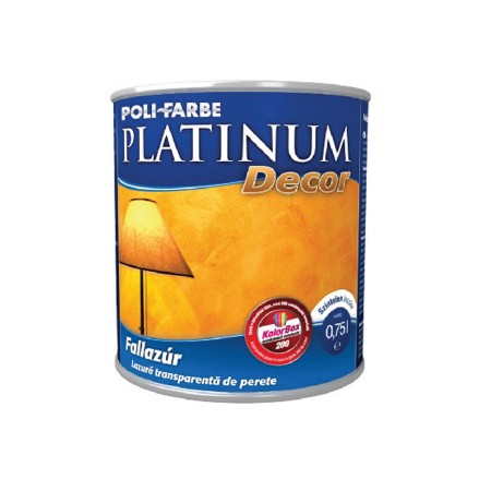 POLI-FARBE PLATINUM DECOR LAZUR PENTRU PERETI 2,5L