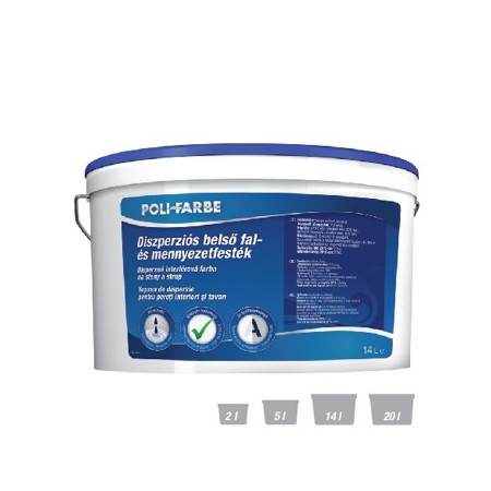 LAVABIL POLI-FARBE VOPSEA DE INTERIOR PE BAZA DE DISPERSII 20L