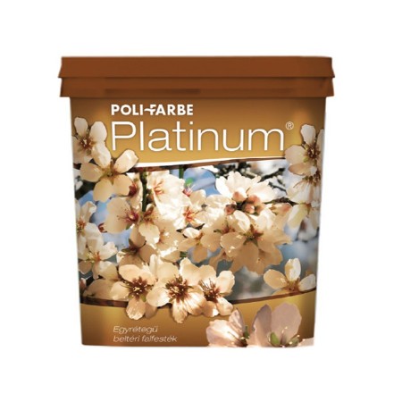 LAVABIL POLI-FARBE PLATINUM VOPSEA MONOSTRAT DE INTERIOR 1L